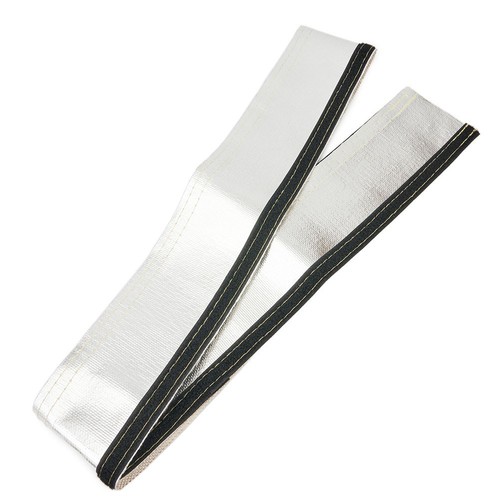 Aluminum Foil Metallic Heat Shield Sleeve Insulated Wire Hose 20MM Useful 1* - Picture 6 of 19