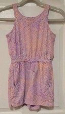 Athleta Girl Sleeveless Romper w/ zip pockets SIze 7 Small