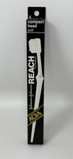 Reach Toothbrush Compact Head Soft 4 Johnson  Johnson CPI Vintage NOS 1988