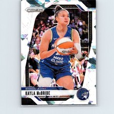 2024 Panini Prizm WNBA Kayla Mcbride #13 Cracked Ice Minnesota Lynx