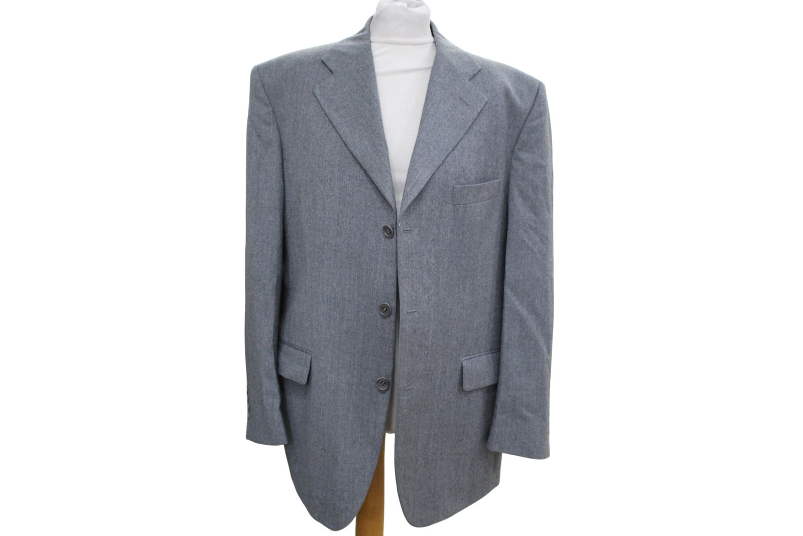 Blazer giacca uomo Ysl Yves Saint Laurent taglia 54S in misto lana grigio