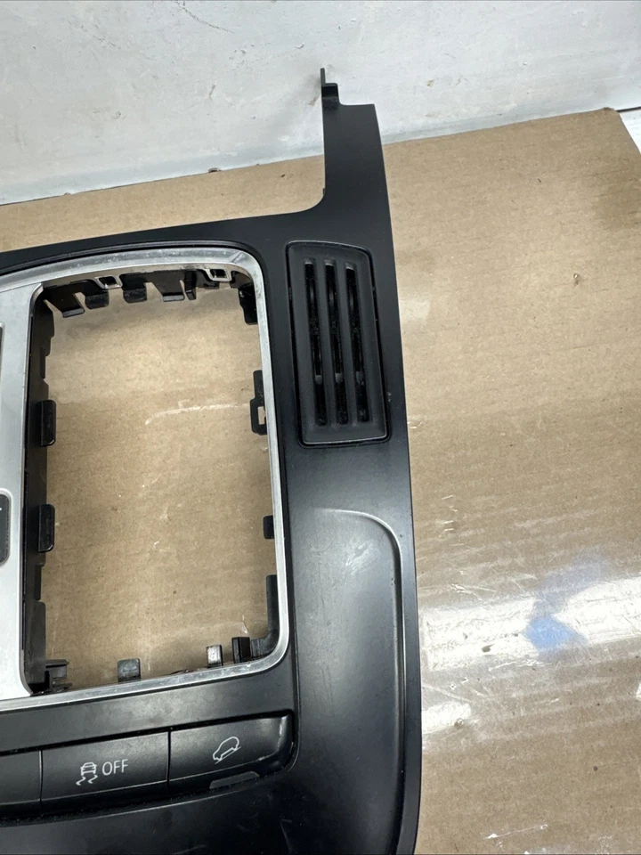 Audi A4 B8 2009-2012 2,0 L consola central genuina transmisión palanca de cambios moldura OEM Foto 4 de 4