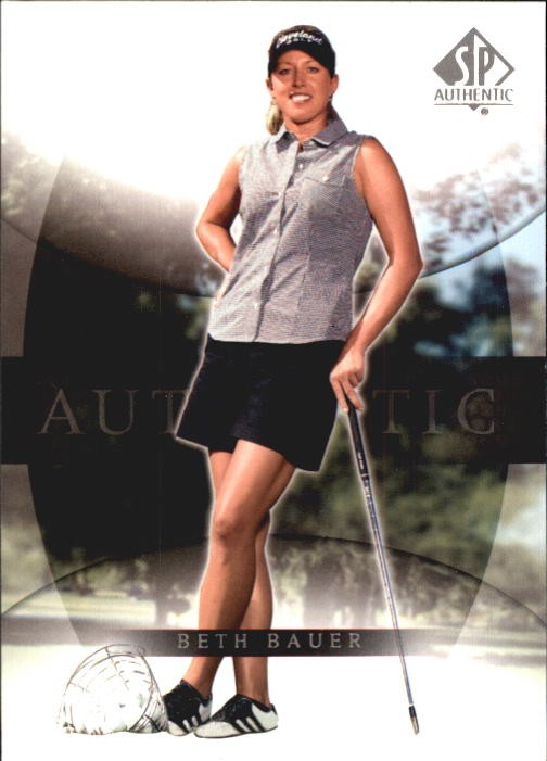 2004 SP Authentic #5 Beth Bauer - GOLF