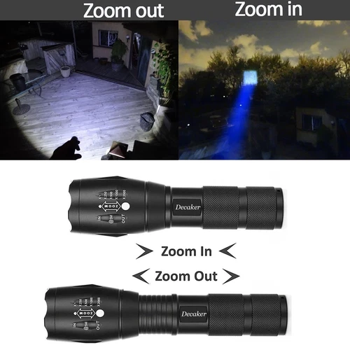 TC1200 PRO Tactical Flashlight Military Grade 5 Mode 3000 Lumens Tactical Led... - Picture 3 of 5