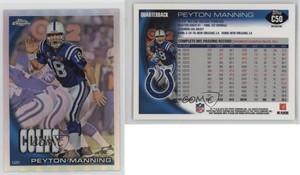 2010 Topps Chrome Refractor Peyton Manning #C50 HOF