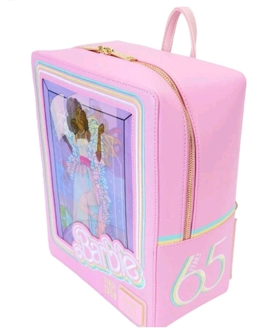 Loungefly Barbie 65th Anniversary Triple Lenticular Mini Backpack  