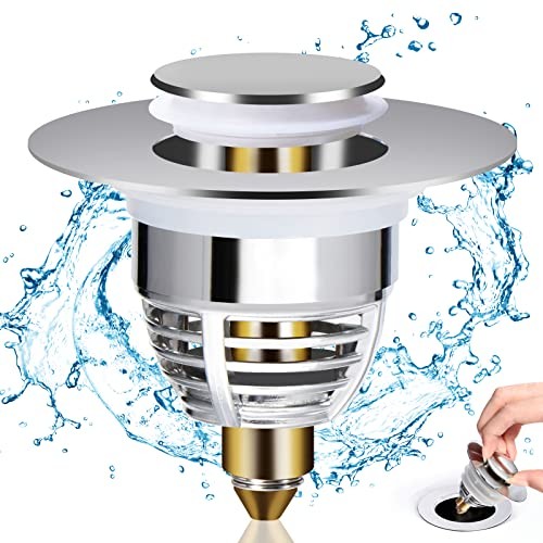 Diboniur Sink Plug, Bathroom Sink Plug Replacement, Universal Sink Stopper,