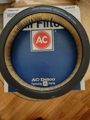 A212CW CHEVROLET NOS AIR FILTER PROTECT YOUR ENGINE-REPLACE WITH AC TYPE A212C