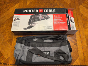 NEW Porter-Cable PCE606K Oscillating Multi-Tool Kit (11-Piece)