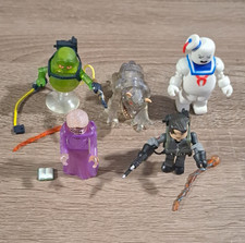 ​Ghostbusters Minimates 5 Figure Lot Stay Puft Peter Venkman Slimer Library Ghos
