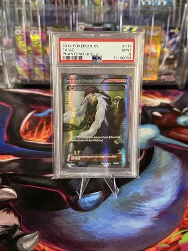 Pokemon AZ 117 Full Art 2014 XY Phantom Forces PSA 9