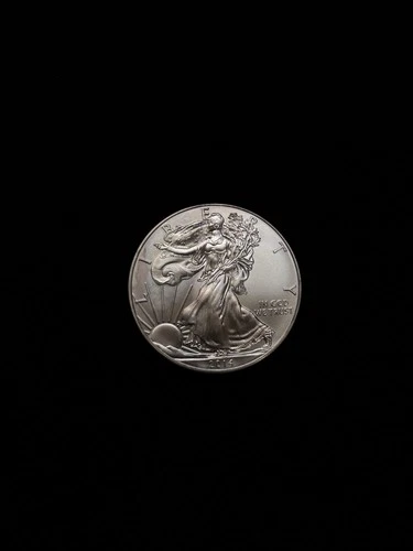 2014 American Silver Eagle BU 1 Oz Coin US $1 Dollar Mint  Uncirculated