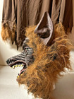 Werewolf Mask and Body Adult size top 42-44 100% Polyester Halloween Costume