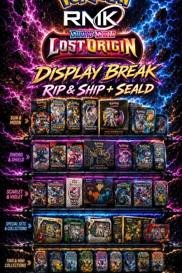 LOST ORIGIN Diesplay Break + Rip & SHIP + Seald mit netpixelat