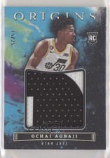 2022 Panini Origins Rookie Jumbo Jerseys Turquoise /25 Ochai Agbaji #JJ-OAJ 0w4i