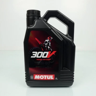 Lubrifiant et entretien Motul pour Auto Motul 300V 15W60 4T 4L Neuf - Photo 1/3