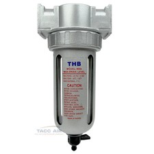 1/4" NPT Compressor / Compressed Air In Line Filter Moisture & Water Trap F802N