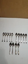 Lot of 14 4.5 inch silverplated baby spoons