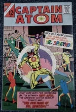 Charlton Comics CAPTAIN ATOM #81 (GD) - "The Five Faces of Dr Spectro"