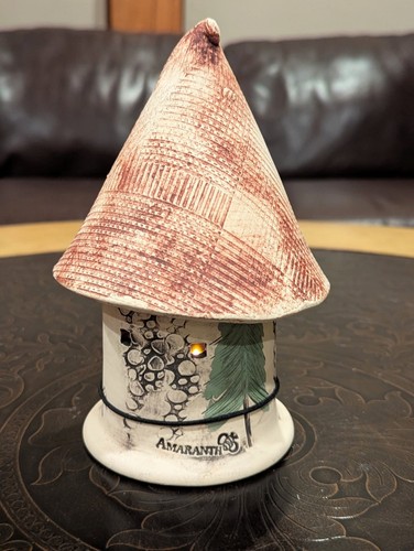 Amaranth Ladybug Stoneware Sanctuary 2 Piece Amaranth Stoneware Made in Canada