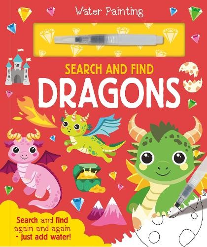 Search and Find Dragons (Water Painting Search by Georgie Taylor (HB 2026) - Image 3
