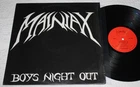 MAINIAX - (S/T) Self-Titled  (1987 LP Vinyl)  Rare Metal From SC
