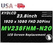 24" MV238FHM-N20 for Dell Inspiron 24 5400 AIO LCD Non-Touch Screen Replacement