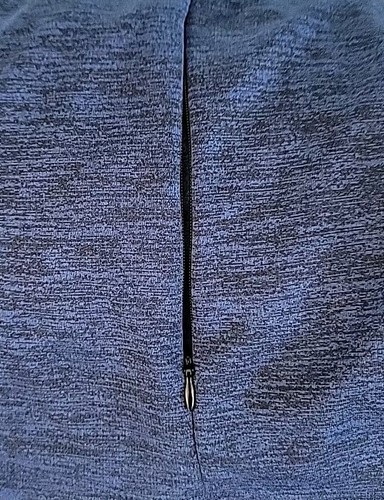 Outdoor Life Long Sleeve Full Zip Hoodie Jacket Royal Blue Black Marled Mens SM - Picture 6 of 6