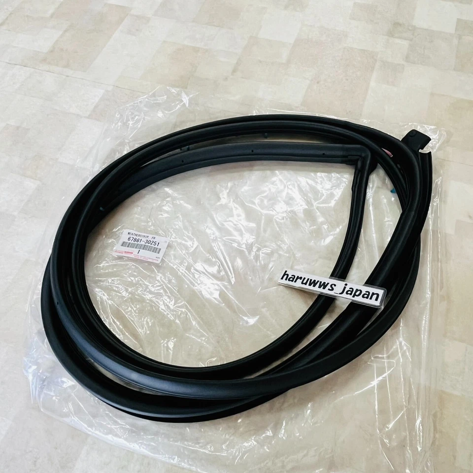 Juego de tiras meteorológicas delanteras derecha izquierda OEM Toyota Aristo JZS160/161 Lexus GS300/400/430 Foto 3 de 4