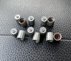 🔥(12) Gray Valve Cap w/inner seal fits domestic & import Schrader Tpms stems ✅