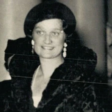 Royalty Belgium Queen Astrid Portrait Vintage RPPC 07.64