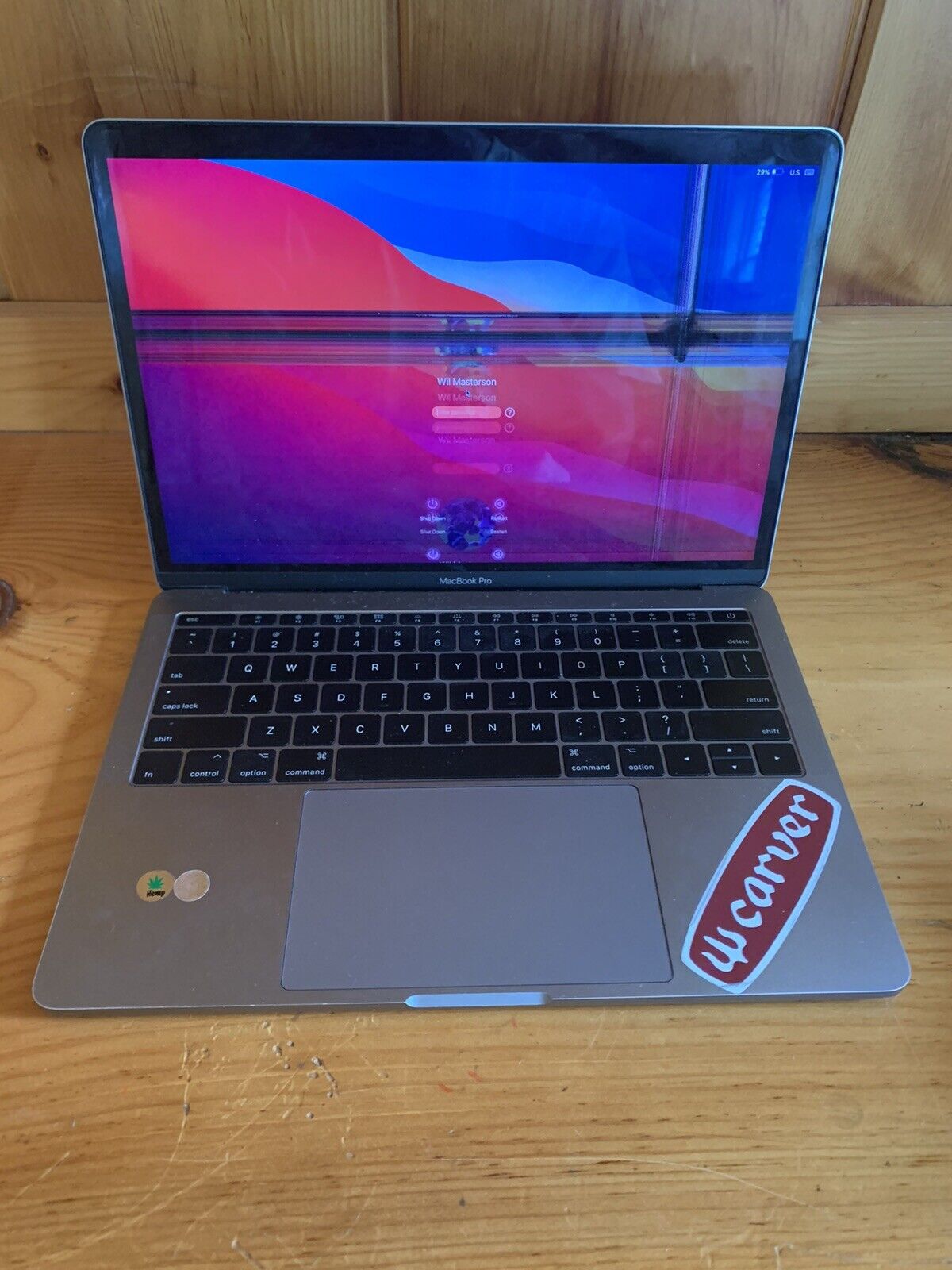 MacBook Pro (13-inch, 2017, Two Thunderbolt 3 ports) A1708 Needs Screen Only