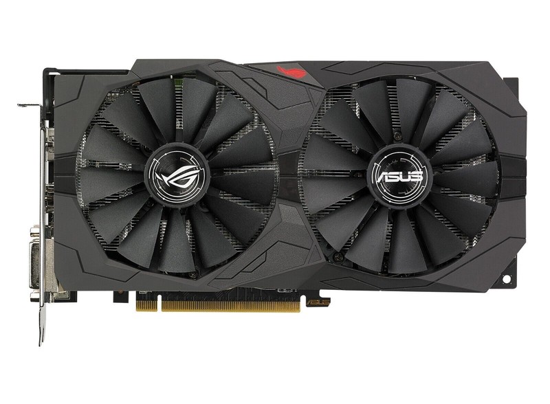 ASUS ROG STRIX RX 580 2048sp 8GB GDDR5 Ultra Gaming Graphics Video Card-RGB