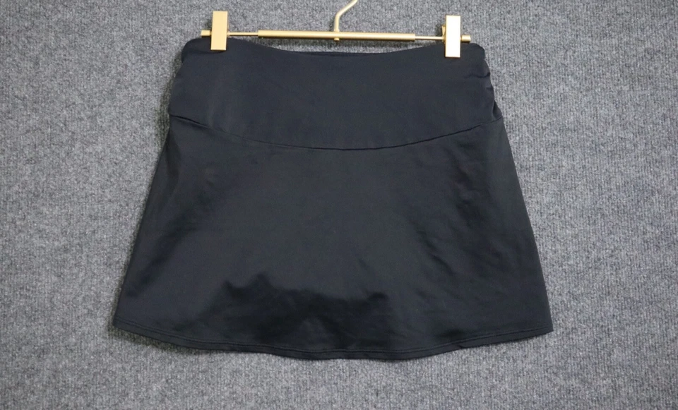 Falda Spanx Mujer 8 Negra Forrada Skort 13" Diario Informal Atletismo Golf Nueva con Etiquetas Foto 2 de 4