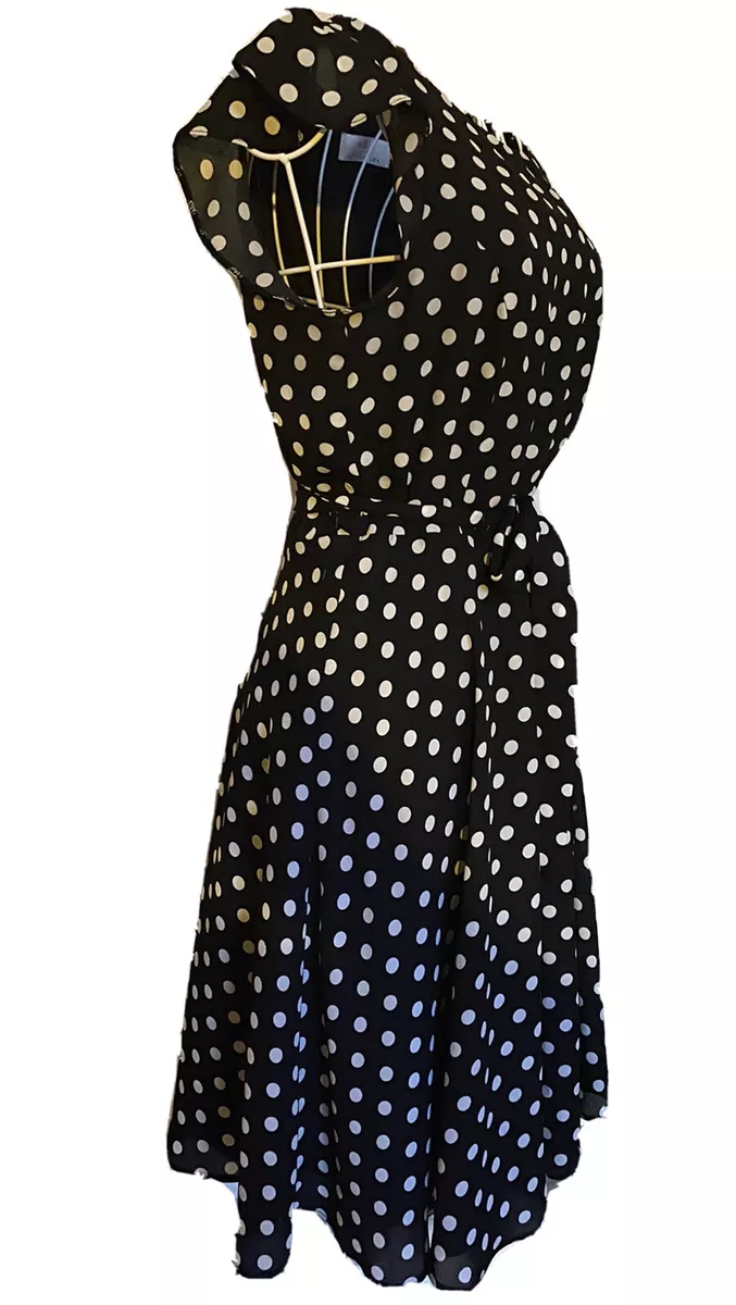 Wallis black and white 2025 spot dress