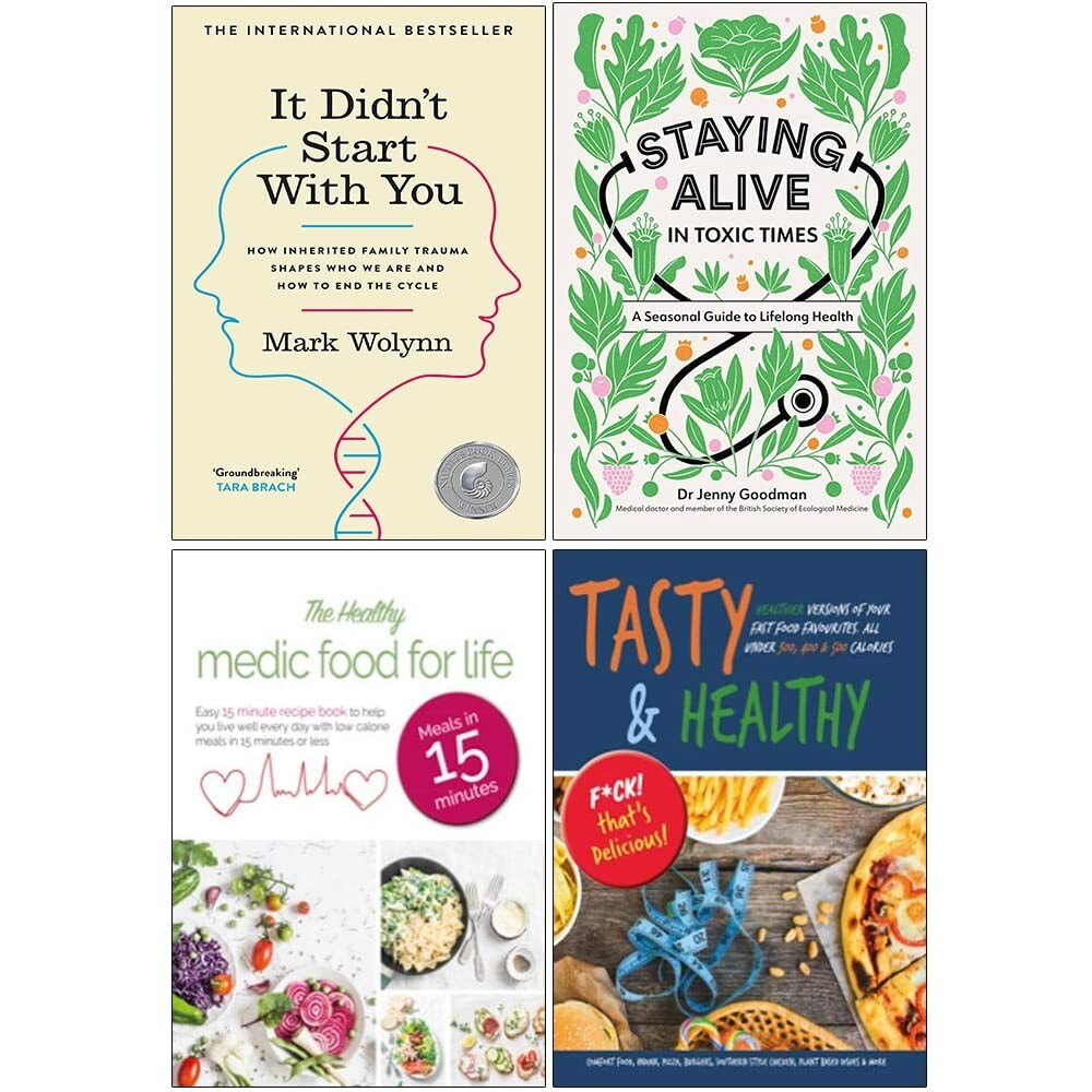 It Didn't Start,Staying Alive in Toxic Times,Medic Food,Tasty Healthy 4 Books