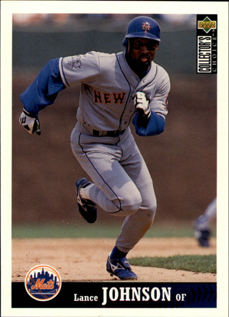 1997 Collector's Choice #396 Lance Johnson - NM