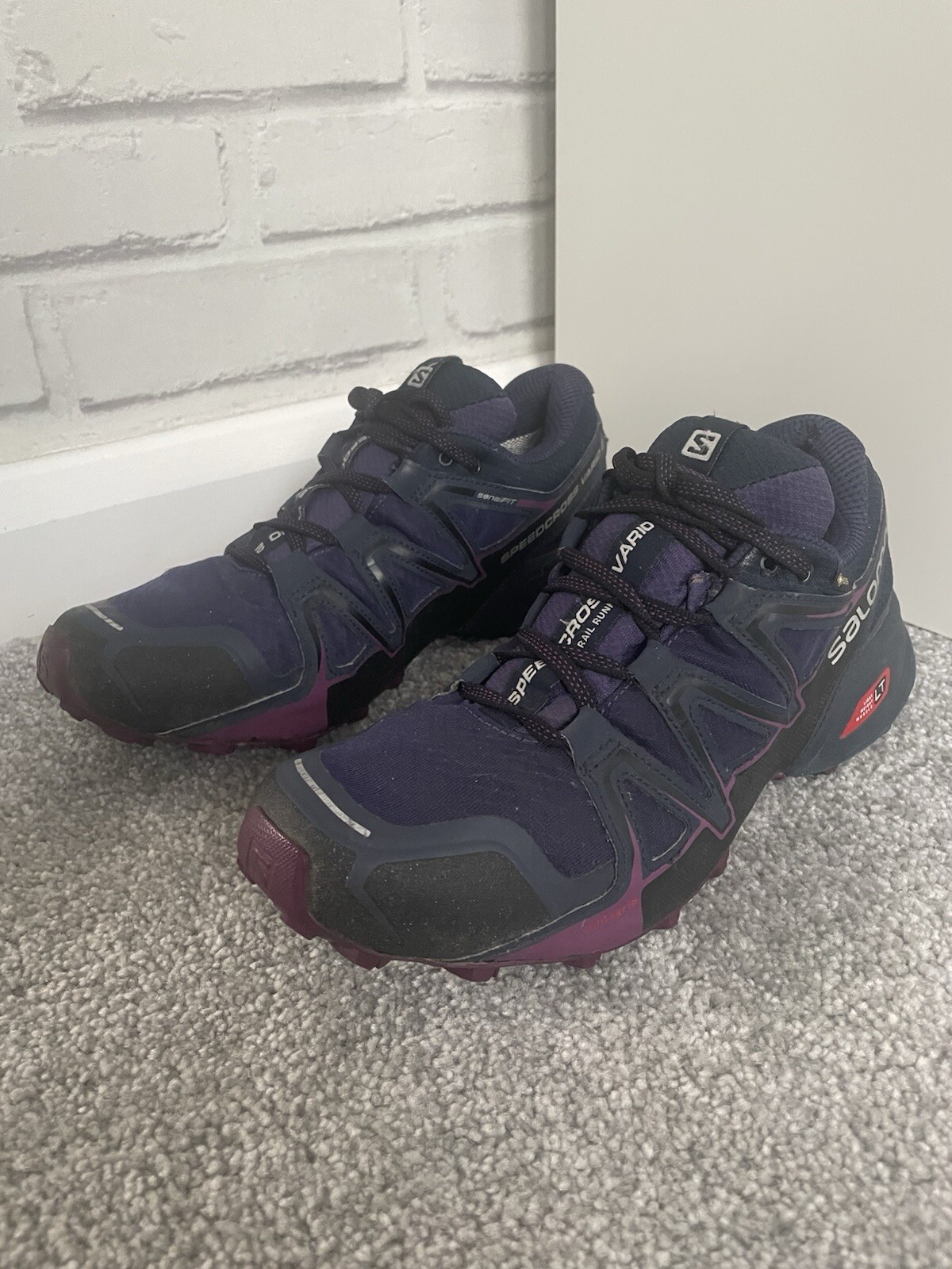 Scarpe da trail running Salomon Speed Cross Vario 2 blu viola uomo UK 8 EU 42