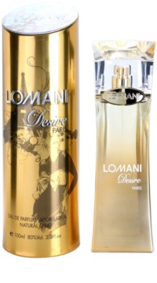 Lomani Make a Fragrance 香水 NEW LOMANI PARIS DESIRE EAU DE PARFUM FOR WOMEN LIMITED EDITION