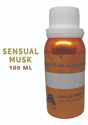 Sensual Musk by Anfar concentrated Perfume oil | 100 ml packed | Attar oil