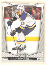 Alexey Toropchenko 2024-25 O-Pee-Chee Base Card #337 Blues