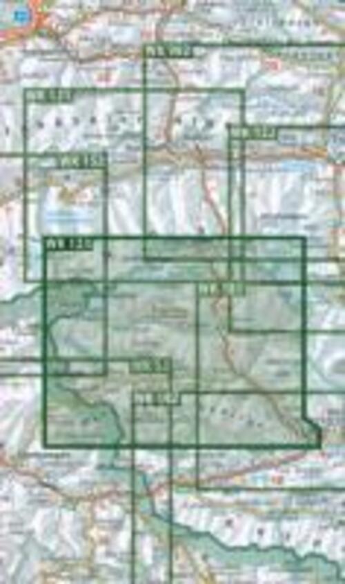 Thumbnail - Matrei, Defereggen, Virgental 1 : 50 000. Wk 123 Freytag-berndt Und