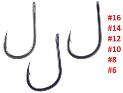 BKK FEEDER Angelhaken FT-1, FTB-1, FT-2 alle Größen m. Super Slide Beschichtung