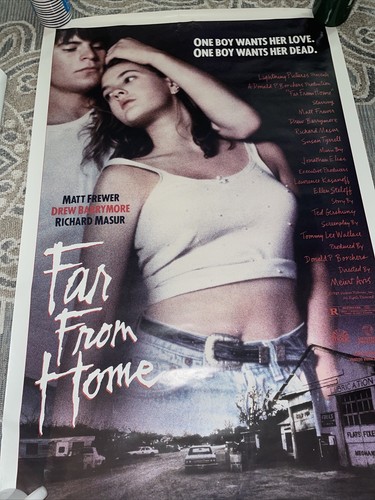 Far from home. PROMO Movie POSTER 1989