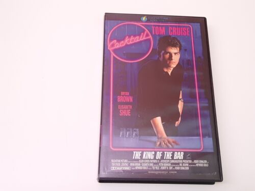 Cocktail 1988 VHS German PAL Video Großbox Tom Cruise Elisabeth Shue