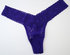 NEW Victoria's Secret VINTAGE 2010s The Lacie Lace Thong Panties ONE SIZE / OS