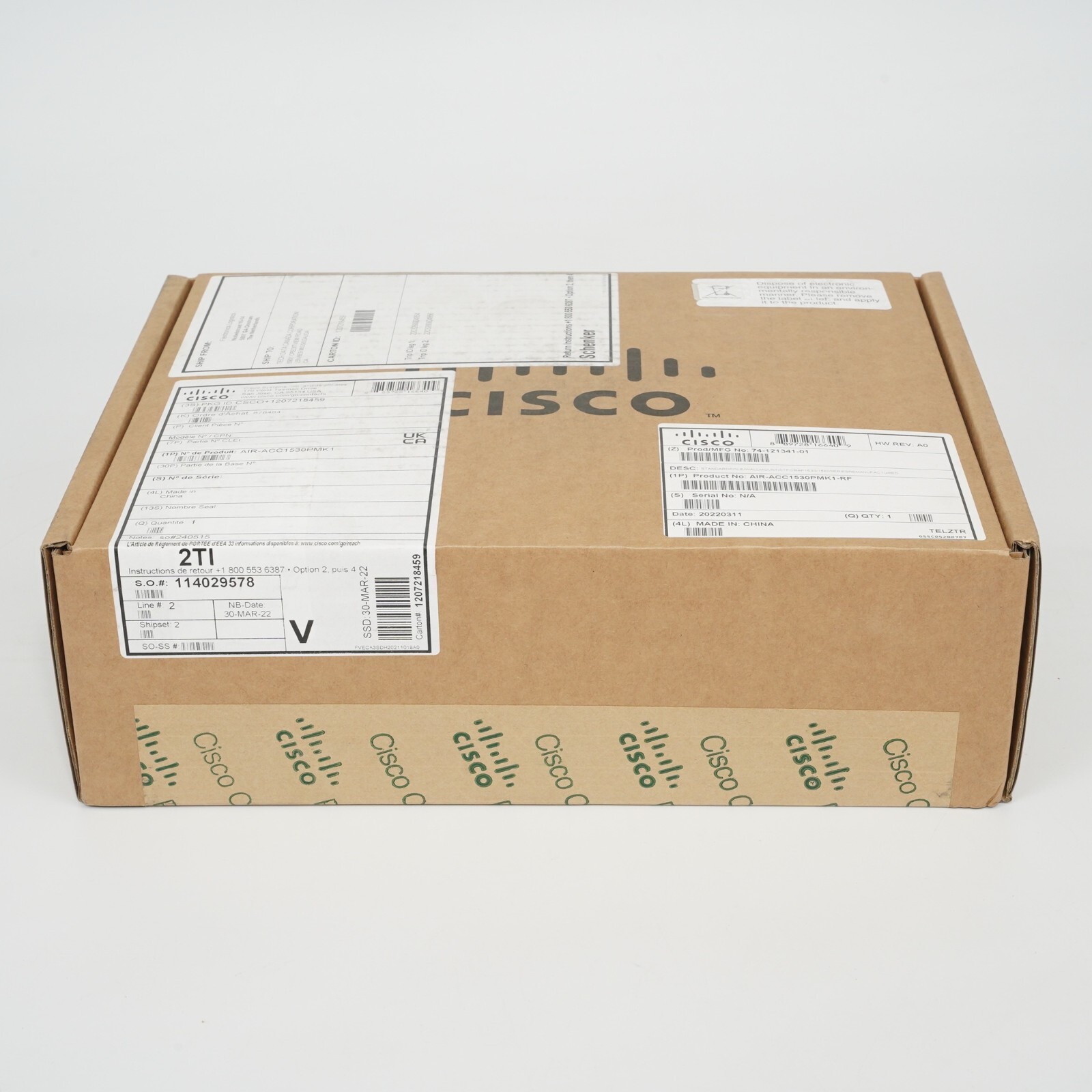 Cisco AIRACC1530PMK1 Standard Pole Wall Mount Kit for AP1530/1560
