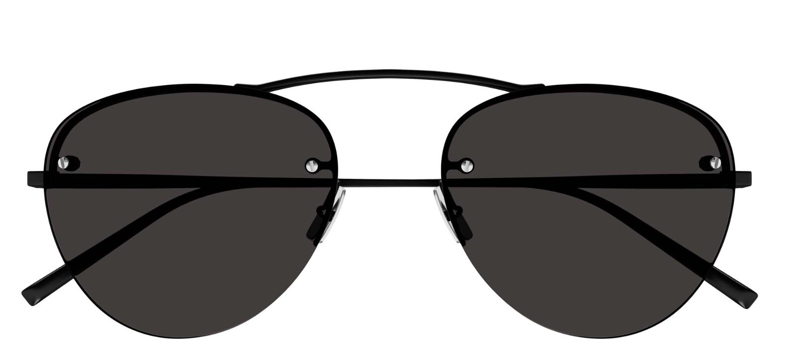 Saint Laurent SL 575 Occhiali da sole nero grigio (001)