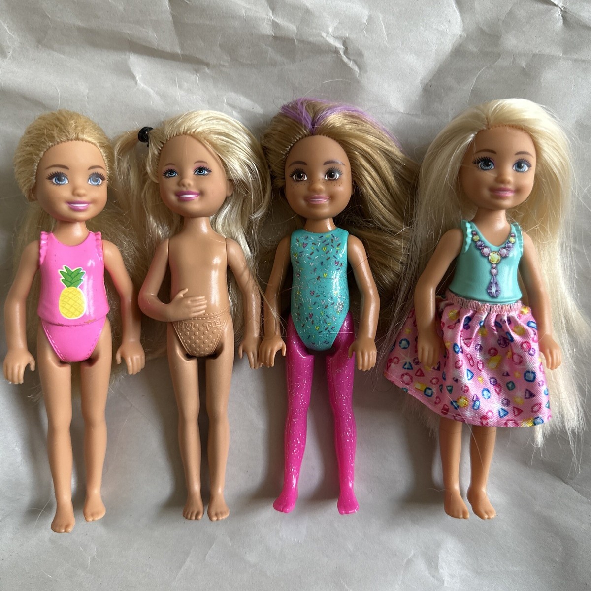 Mattel Barbie Club Chelsea Doll Lot Of CHELSEA Dolls With
