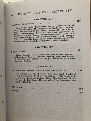 "FROM LIBERTY TO BREST- LITOVSK"by A. Tyrkova-Williams .P.B. GOOD+. - Picture 13 of 19